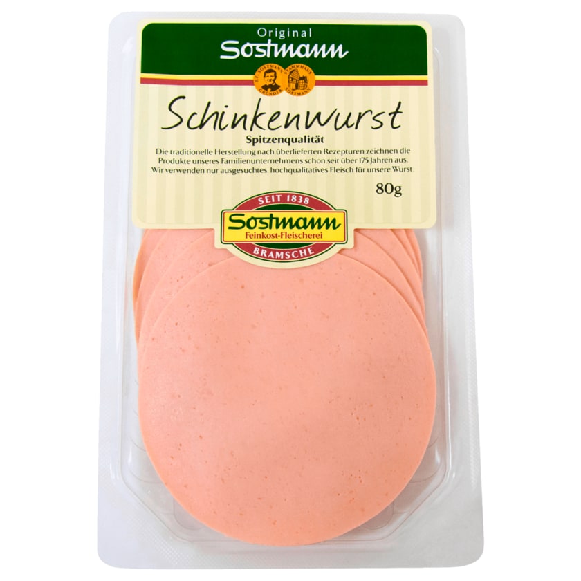 Sostmann Schinkenwurst 80g